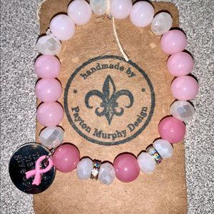 Breast cancer awareness bracelet - Resolve